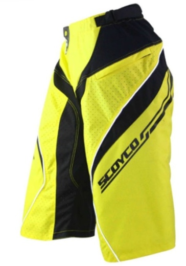 Мотошорты P032 желт. L Scoyco pitbikemarket.ru