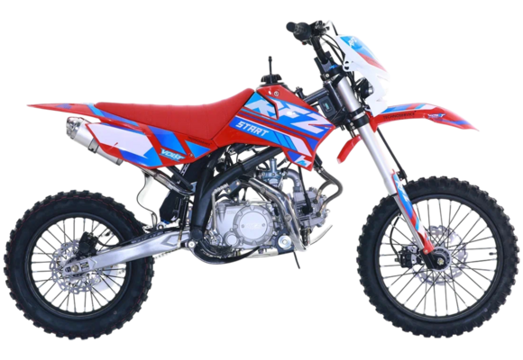 Питбайк Apollo RFZ START 150X-LE, 17/14 Красный pitbikemarket.ru