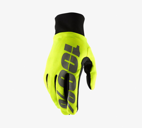 Мотоперчатки 100% Hydromatic Waterproof Glove Neon Yellow, S, 2020 (10011-004-10) pitbikemarket.ru