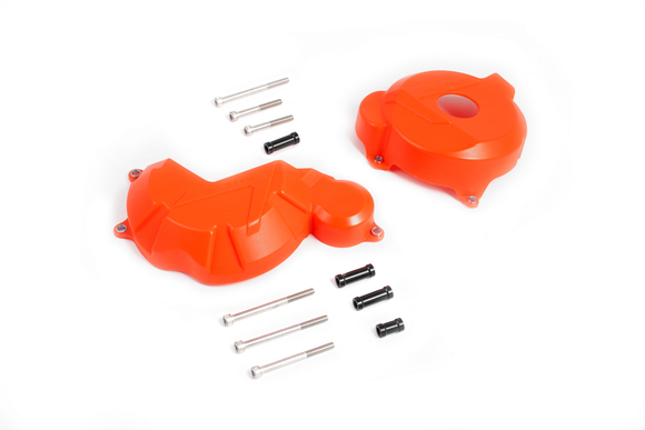 Защита крышек двигателя (компл. 2 шт.) OTOM ZS 172 FMM оранжевая pitbikemarket.ru