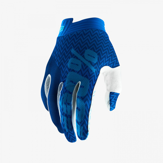 Мотоперчатки подростковые 100% ITrack Youth Glove Blue/Navy M (10015-015-05) pitbikemarket.ru