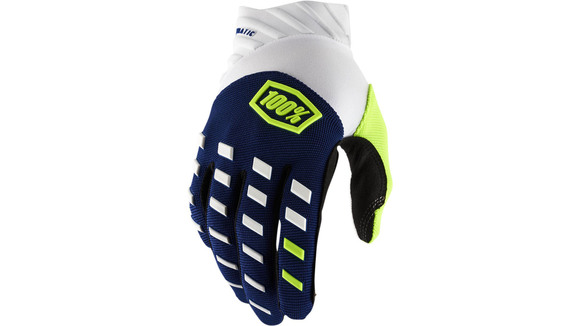 Мотоперчатки 100% Airmatic Glove (Navy/White, XL, 2022 (10000-00018)) pitbikemarket.ru