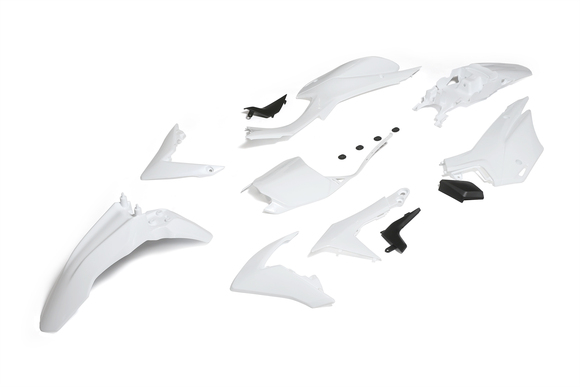 Комплект пластика для питбайка (BSE PH/WELS CRF110 тип) белый NEW pitbikemarket.ru