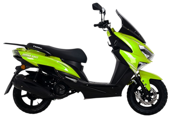 Скутер TMBK JUMBO 150CC (SHOW 50CC) Lime pitbikemarket.ru