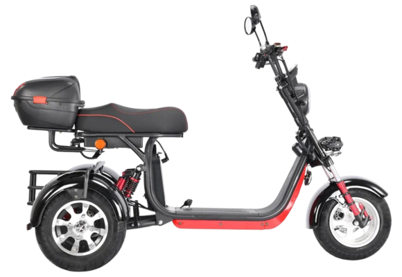 Электроцикл WHITE SIBERIA PRO TRIKE 3000 pitbikemarket.ru