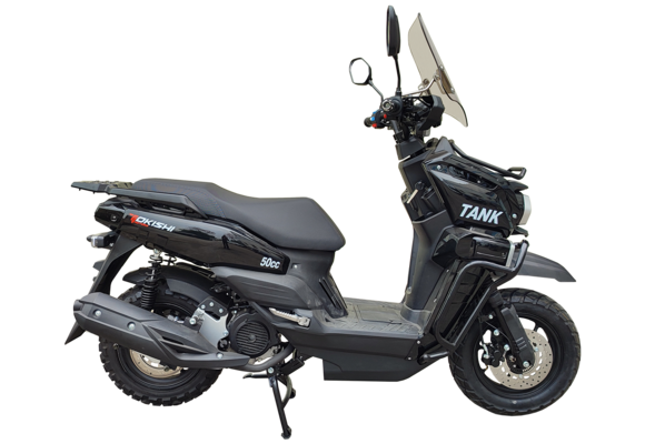 Скутер TOKISHI TANK 2 WHITE pitbikemarket.ru