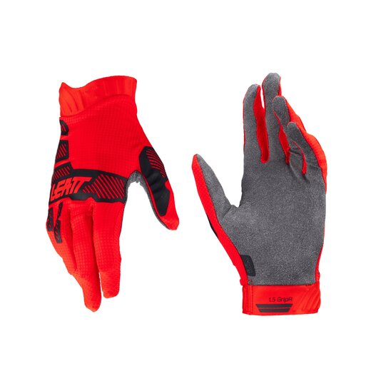 Мотоперчатки подростковые Leatt Moto 1.5 Jr Glove (Red, L, 2025 (6024090362)) pitbikemarket.ru