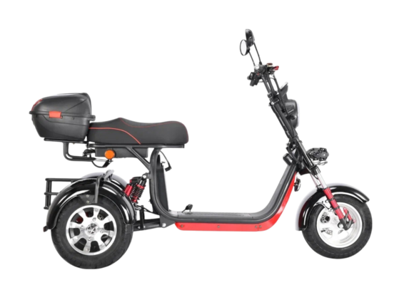 Электротрицикл WHITE SIBERIA PRO TRIKE 3000W BLACK pitbikemarket.ru