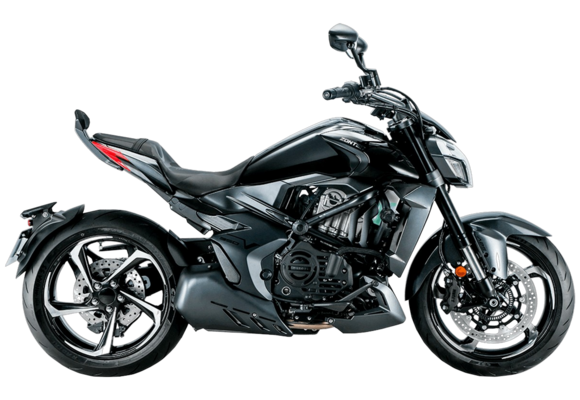 Мотоцикл ZONTES ZT350-V1 (4T ZT184MP EFI) 17/17 ПТС Черный pitbikemarket.ru