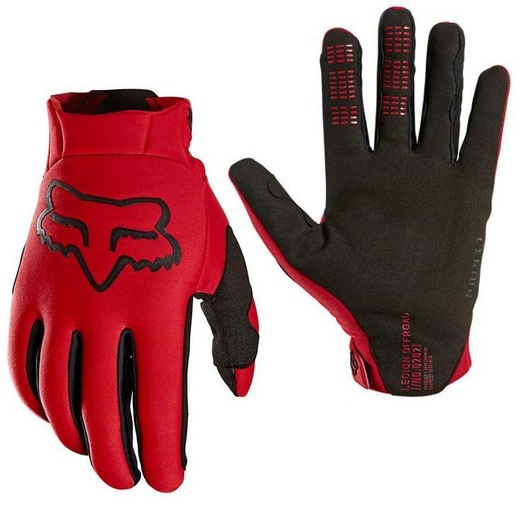 Мотоперчатки Fox Legion Thermo Glove Взрослый, L, красный, 2021 (26373-122-L) pitbikemarket.ru