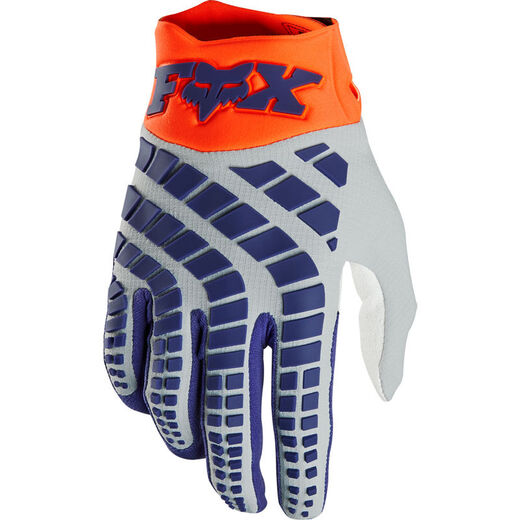 Перчатки Fox 360 Gloves white/orange/grey XL pitbikemarket.ru