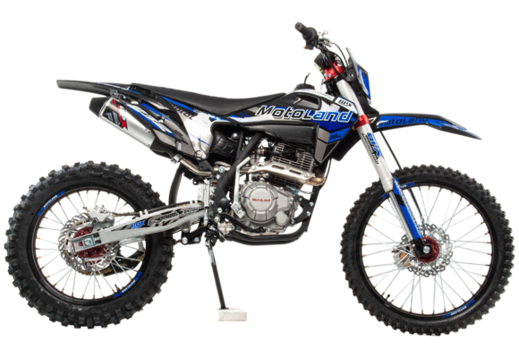 Мотоцикл Кросс Motoland XT300 HS (175FMM) (BB-300cc) синий pitbikemarket.ru